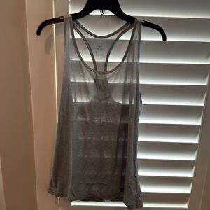 Nike Women's Grey DriFitTank Top Sz L